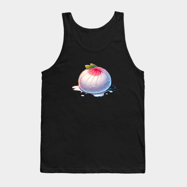 Mochi Kawaii Candy Foodie Japan Tank Top by Flowering Away